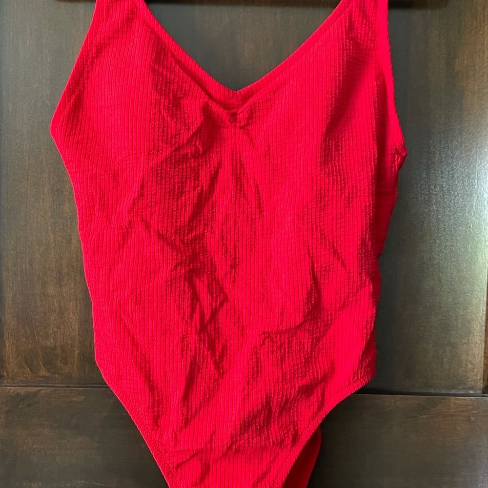 Target Red One Piece Swimsuit